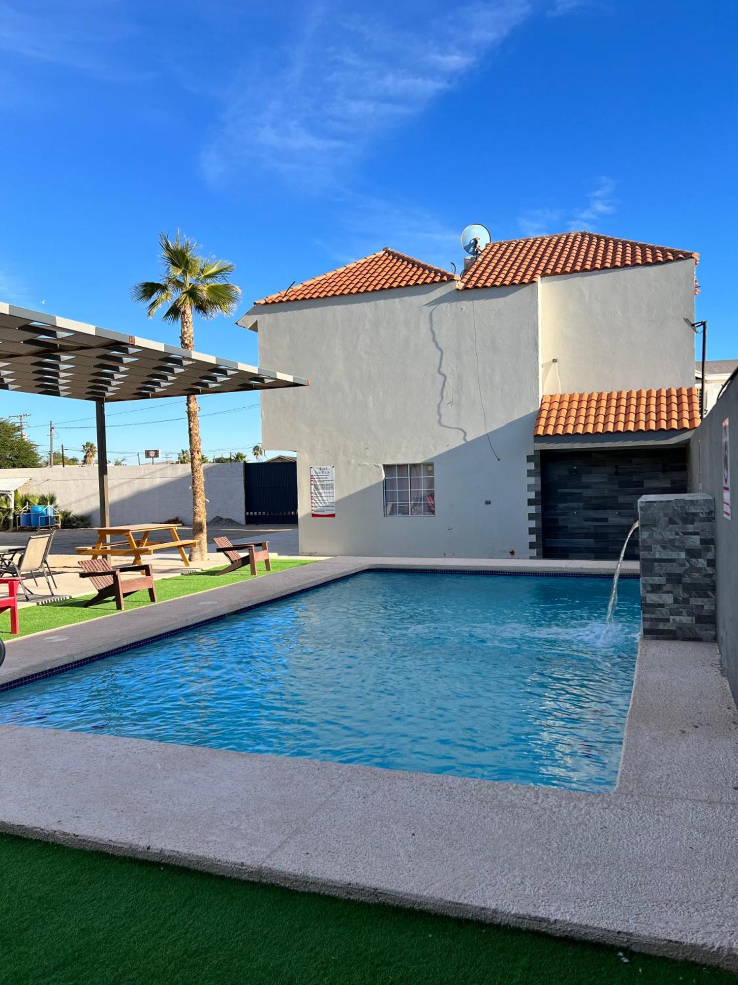 Hotel Los Pinos Inn El Golfo de Santa Clara Eksteriør bilde